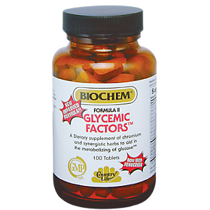 Glycemic Factors - Glucose Metabolism Aid (100 Tablets)