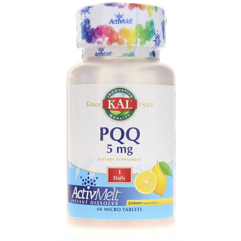 Kal PQQ 5 Mg ActivMelt Lemon 60 Tablets