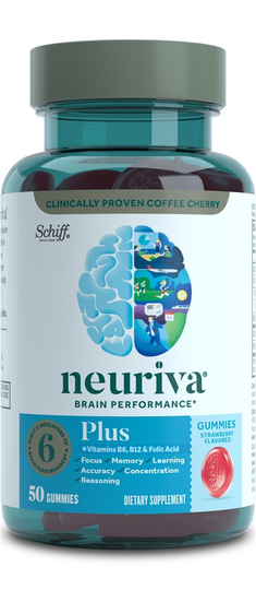 Neuriva - Brain Performance Plus Strawberry - 50 Gummies