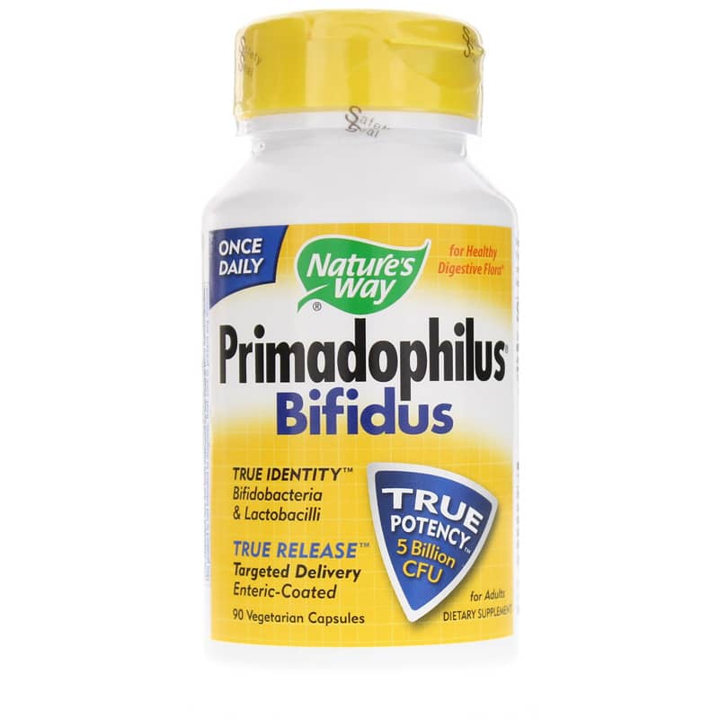 Natures Way Primadophilus Bifidus 90 Veg Capsules