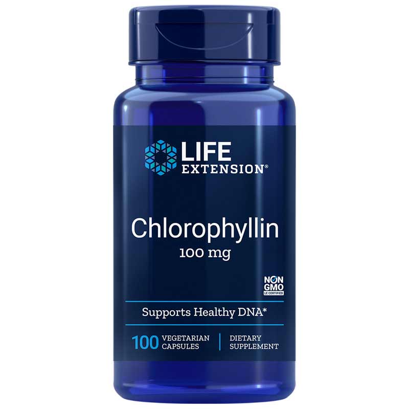 Life Extension Chlorophyllin 100 Mg 100 Veg Capsules