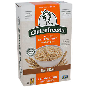 Gluten-Free Oats - Natural (8 Packets)