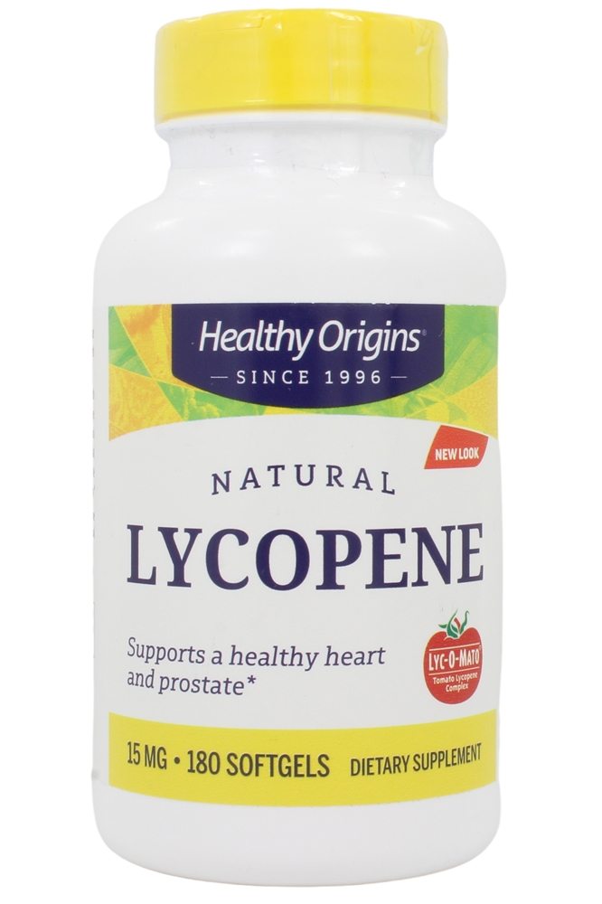 Healthy Origins - Lyc-O-Mato Tomato Lycopene Complex 15 mg. - 180 Softgels