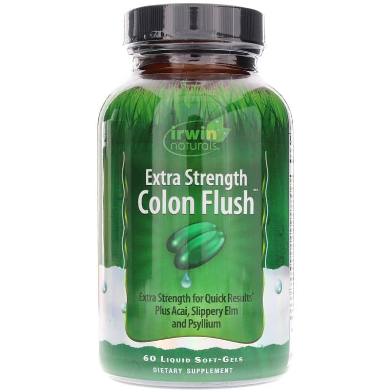 Irwin Naturals Extra Strength Colon Flush 60 Liquid Softgels