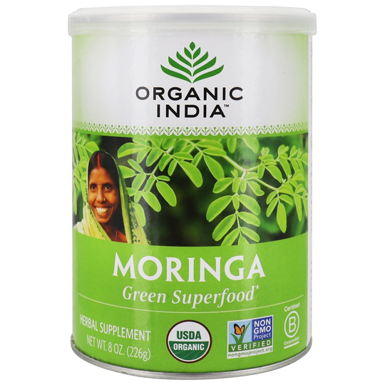 Organic India - Moringa Leaf Powder Essential Nutrition - 8 oz.