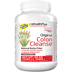 Original Colon Cleanse - Natural Daily Fiber, Psyllium Husks Powder (194 Servings)