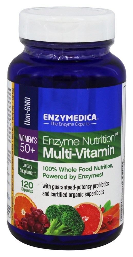 Enzymedica - Enzyme Nutrition Multi-Vitamin for Women 50 - 120 Capsules