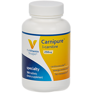 Carnipure L-Carnitine Amino Acid - 250 MG (100 Tablets)