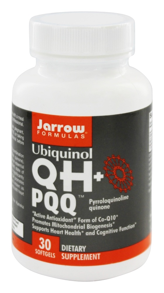 Jarrow Formulas - QH (Ubiquinol) PQQ (Pyrroloquinoline Quinone) - 30 Softgels