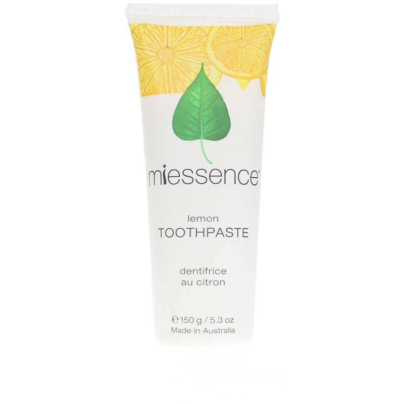 Miessence Toothpaste with Essential Oils Lemon 5.3 Oz