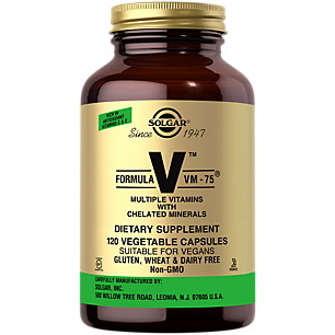 Formula VM-75 Multivitamin with Chelated Minerals (120 Vegetarian Capsules)