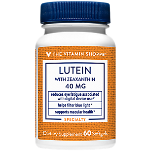 Lutein with Zeaxanthin - Reduces Eye Fatigue from Digital Devices & Filters Blue Light - 40 MG (60 Softgels)