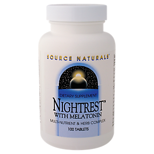 Night Rest with Melatonin - Multi-Nutrient & Herb Complex (100 Tablets)