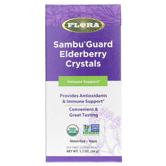 Flora Sambu Guard Elderberry Crystals 1.7 Oz
