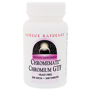 Chromemate Chromium GTF Yeast-Free - 200 MCG (240 Tablets)