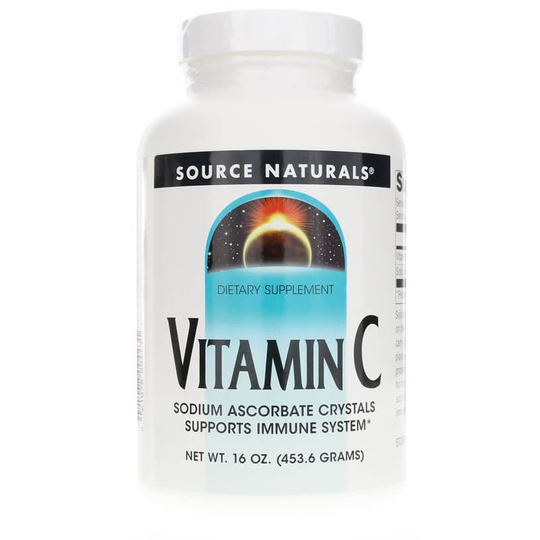 Source Naturals Vitamin C Sodium Ascorbate Crystals 16 Oz