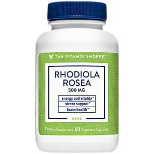Rhodiola Rosea for Energy & Vitality - 500 MG (60 Vegetarian Capsules)