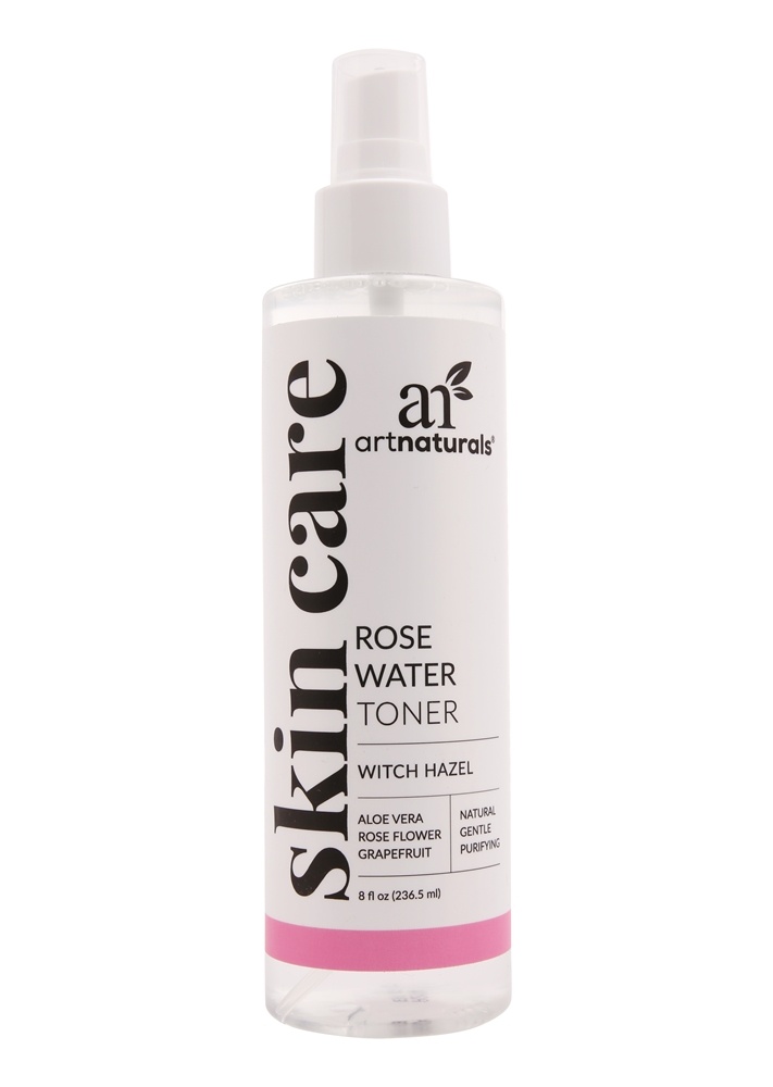 Art Naturals - Rose Water Toner with Witch Hazel - 8 fl. oz.