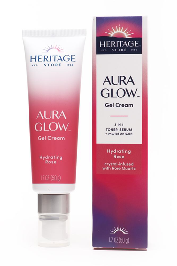 Heritage - Aura Glow Gel Cream Hydrating Rose - 1.7 oz.
