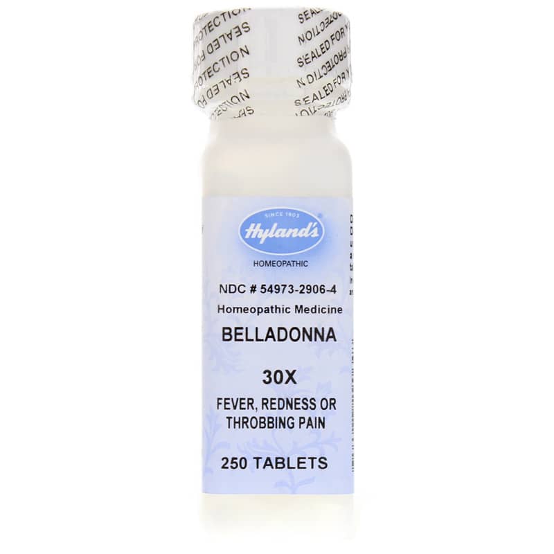 Hylands Belladonna 30X 250 Tablets