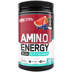 Essential AMIN.O. Energy Plus UC-11 Collagen - Fruit Fiesta (9.5 oz / 30 Servings)