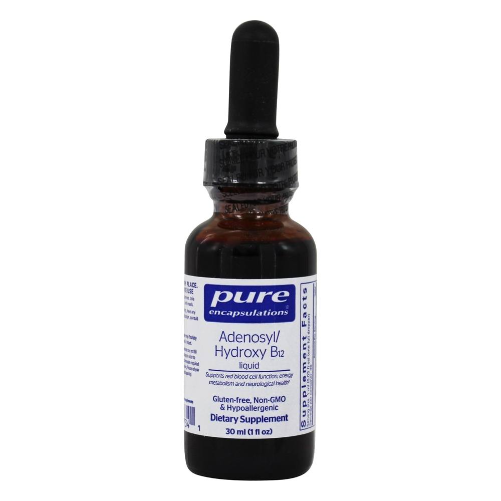 Pure Encapsulations - Adenosyl/Hydroxy B12 Liquid - 30 ml.