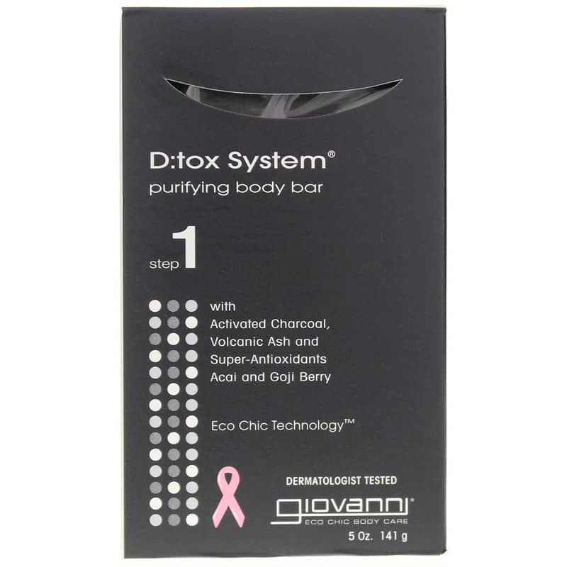 Giovanni D:tox System Purifying Body Bar Step 1 5 Oz