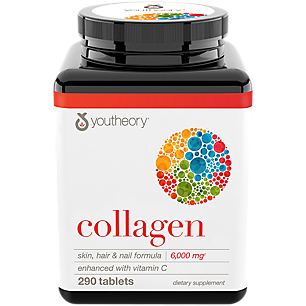 Collagen - Hair, Skin & Nail Formula with Vitamin C - 6,000 MG Per Servings (290 Tablets)