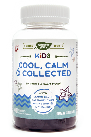 Nature's Way - Kids Cool Calm & Collected Mood Support Grape - 40 Gummies