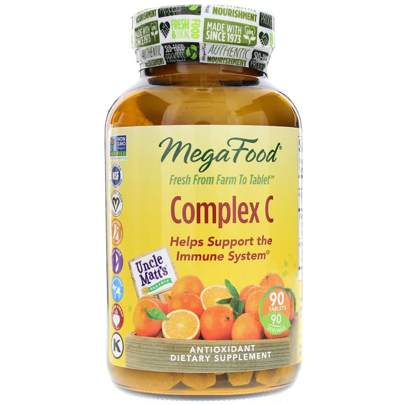 Megafood Complex C 90 Tablets