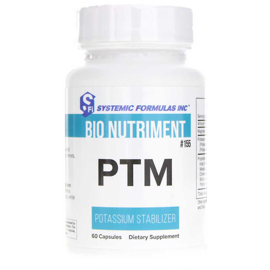 Systemic Formulas PTM Potassium Stabilizer 60 Capsules