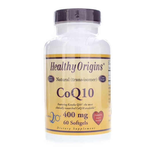 Healthy Origins CoQ10 400 Mg 60 Softgels