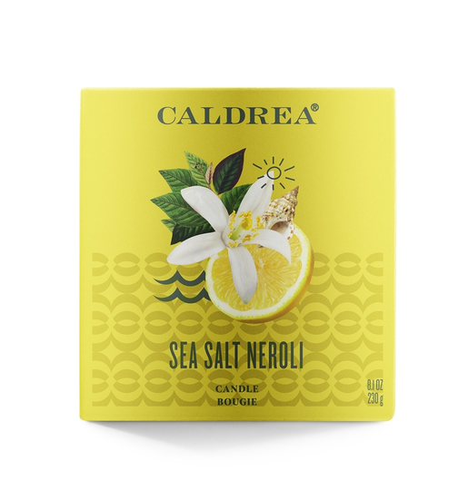 Caldrea - Candle Bougie Sea Salt Neroli - 8.1 oz.