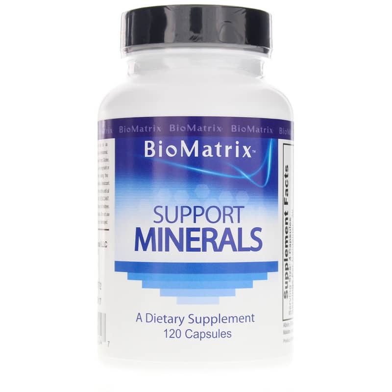 BioMatrix Support Minerals 120 Capsules