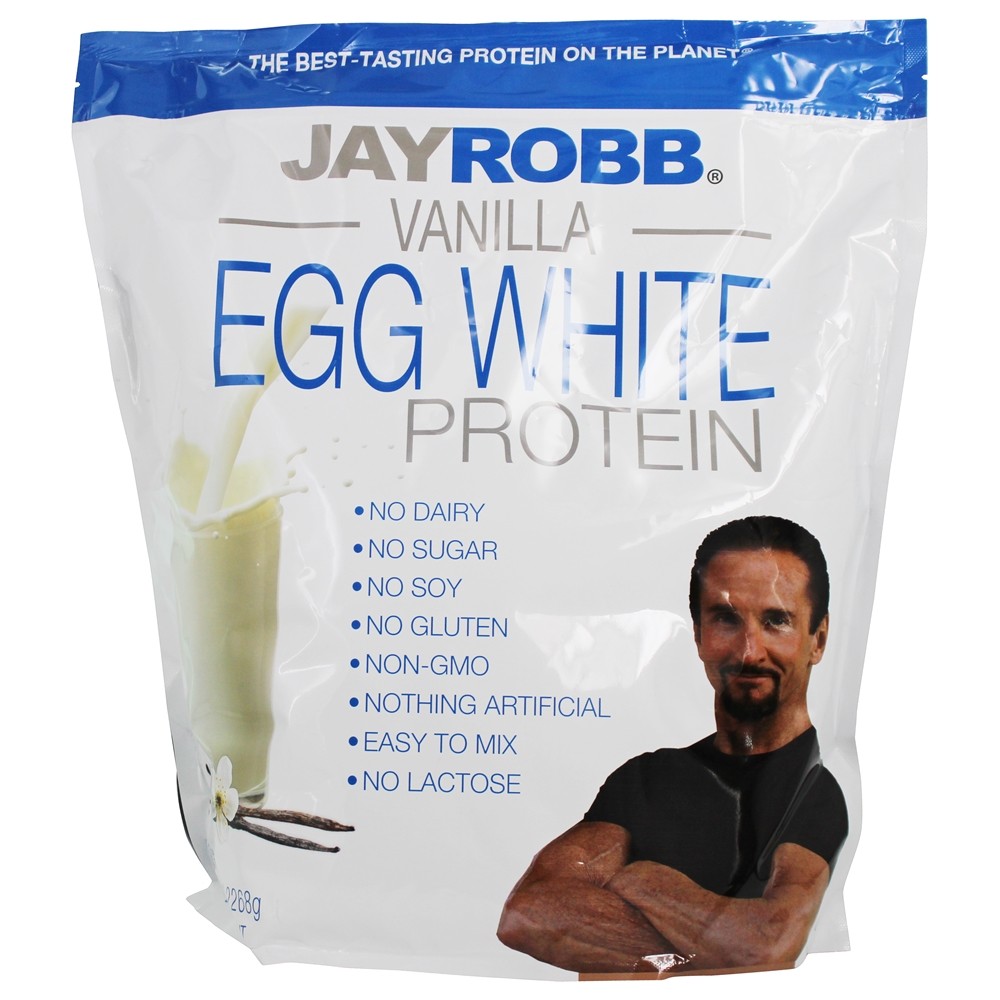 Jay Robb - Egg White Protein Powder Vanilla - 5 lbs.