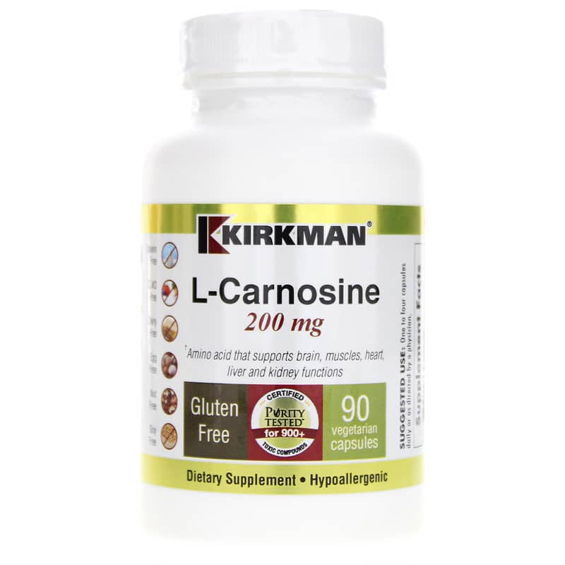 Kirkman L-Carnosine 200 Mg 90 Capsules