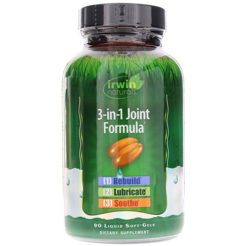 Irwin Naturals 3-in-1 Joint Formula 90 Liquid Softgels