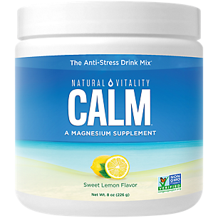 Natural Calm Magnesium Powder - Lemon (56 Servings)