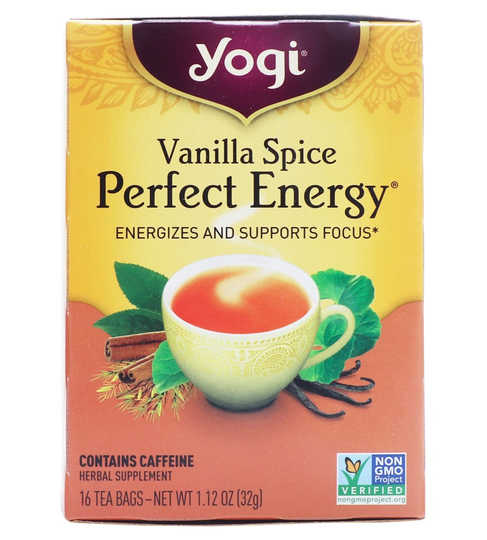 Yogi Tea - Perfect Energy Tea Vanilla Spice - 16 Tea Bags