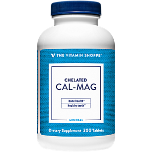 Chelated Cal-Mag - 2:1 Calcium Magnesium Ratio (300 Tablets)