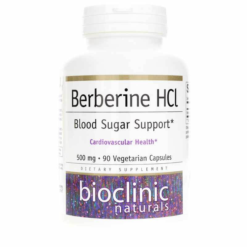Bioclinic Naturals Berberine HCl 500 Mg 90 Veg Capsules