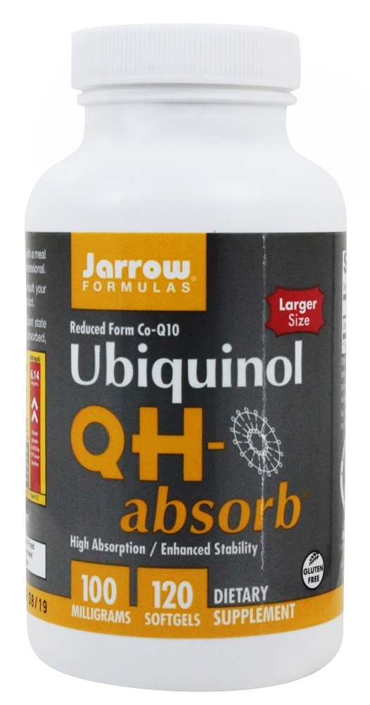 Jarrow Formulas - Ubiquinol QH-Absorb 100 mg. - 120 Softgels