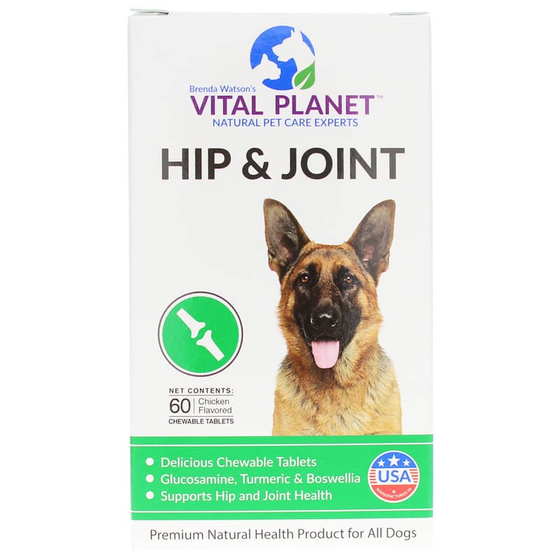 Vital Planet Hip & Joint for Dogs Chewable Tablets 60 Chewable Tablets