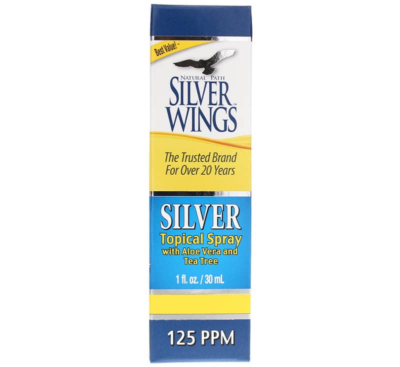 Natural Path Silver Wings Silver Topical Spray 1 Oz