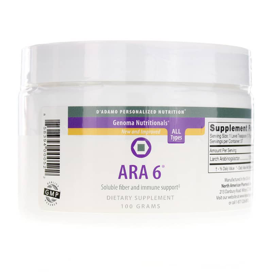 D Adamo Personalized Nutrition Ara-6 100 Grams