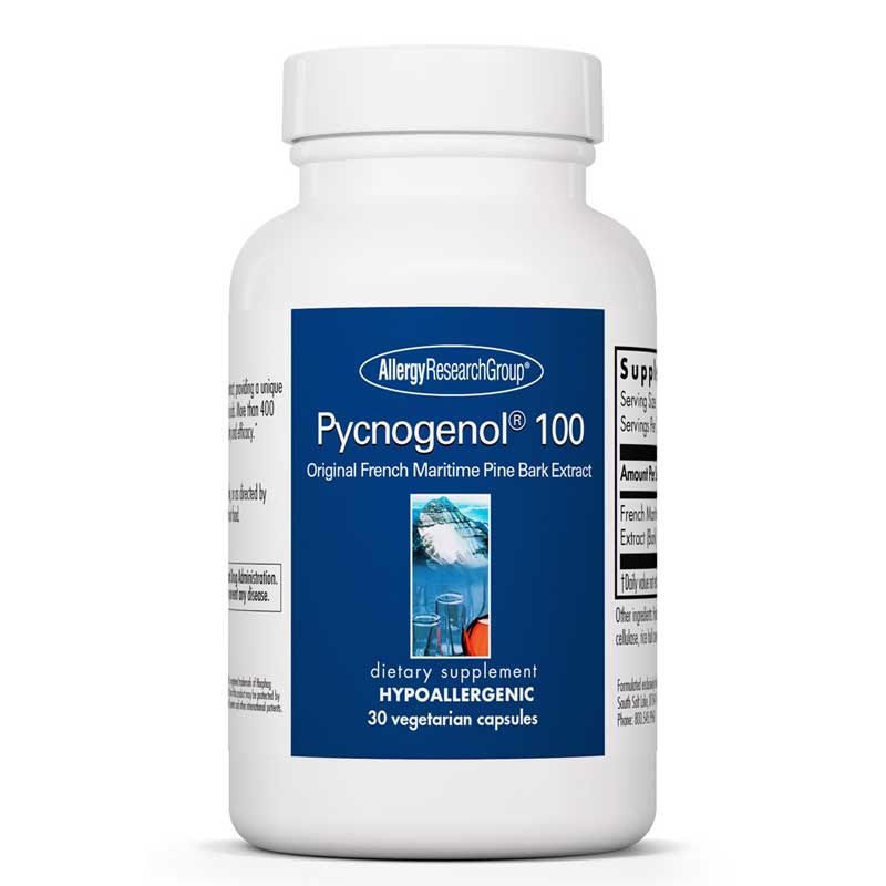 Allergy Research Group Pycnogenol 100 30 Veg Capsules