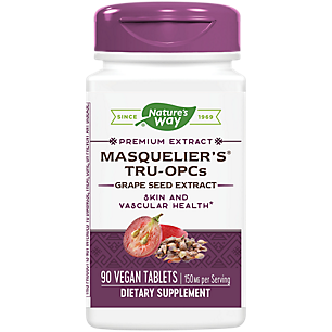 Masquelier's Tru-OPCs - Grape Seed Extract - Supports Skin and Vascular Health (90 Tablets)