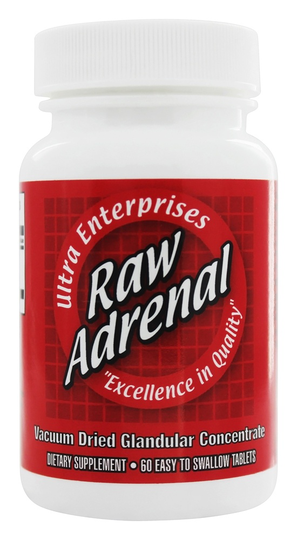 Ultra Enterprises - Raw Adrenal 200 mg. - 60 Tablets