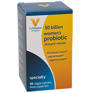 Women's Probiotic - 50 Billion CFUs - Delayed Release (30 Vegetarian Capsules)