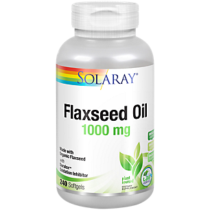 Flaxseed Oil with Organic Flaxseed & Duralox Oxidation Inhibitor - 1,000 MG (240 Softgels)